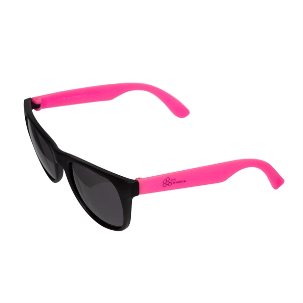 Color Pop Plastic Sunglasses - Image 2