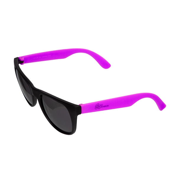 Color Pop Plastic Sunglasses - Image 3