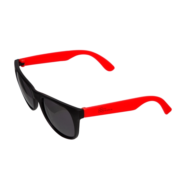 Color Pop Plastic Sunglasses - Image 4