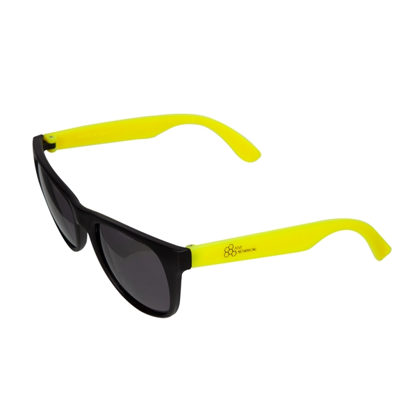 Color Pop Plastic Sunglasses - Image 5