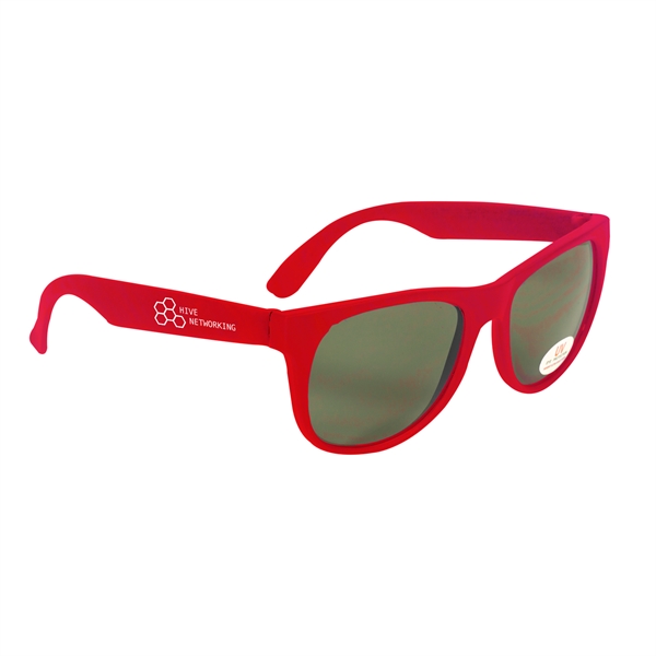 Color Pop Plastic Sunglasses - Image 10