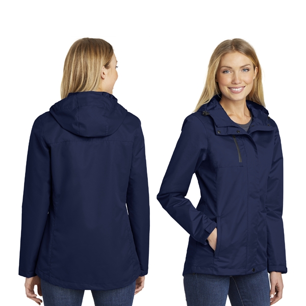 Port Authority® Ladies All-Conditions Jacket - Image 2