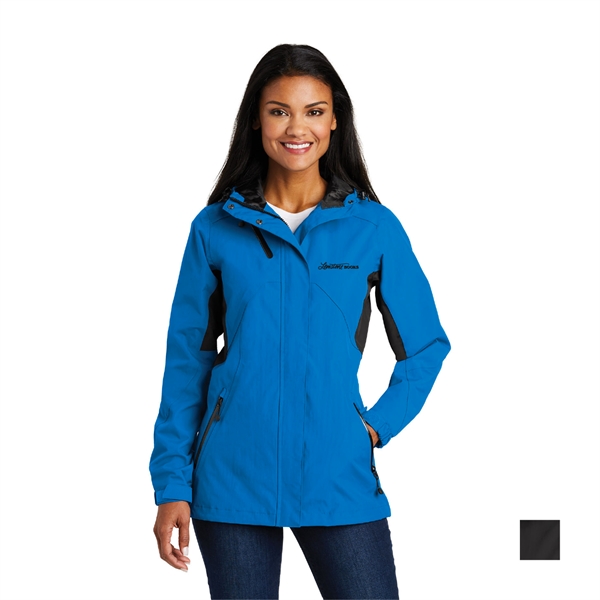 Port Authority® Ladies Cascade Waterproof Jacket - Image 1