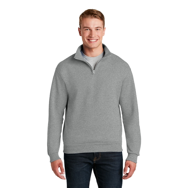 JERZEES® - NuBlend® 1/4-Zip Cadet Collar Sweatshirt - Image 4