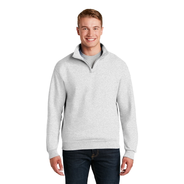 JERZEES® - NuBlend® 1/4-Zip Cadet Collar Sweatshirt - Image 6