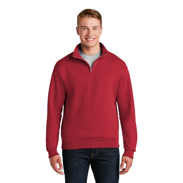 JERZEES® - NuBlend® 1/4-Zip Cadet Collar Sweatshirt - Image 10