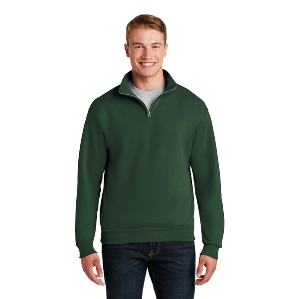 JERZEES® - NuBlend® 1/4-Zip Cadet Collar Sweatshirt - Image 11
