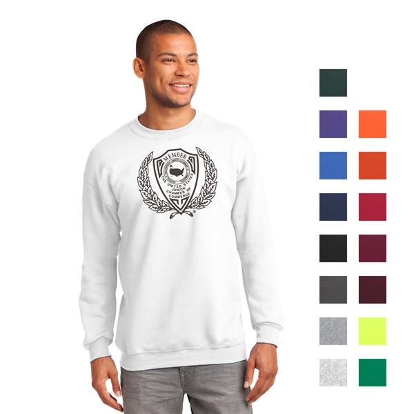 Port & Company® - Essential Fleece Crewneck Sweatshirt - Image 1