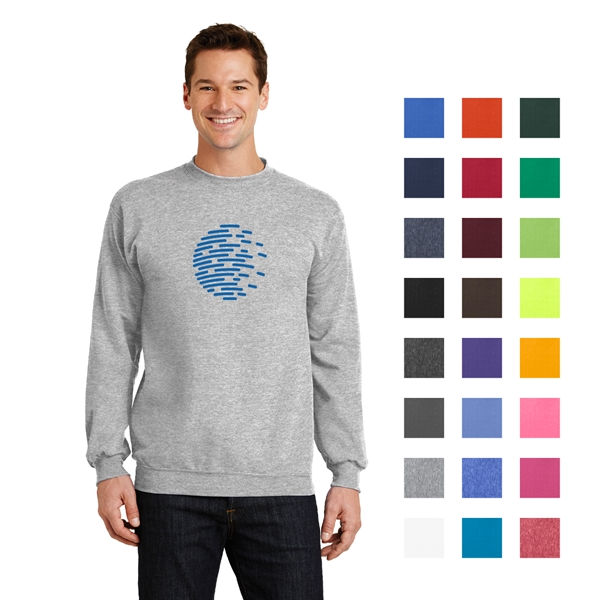 Port & Company® - Core Fleece Crewneck Sweatshirt - Image 1