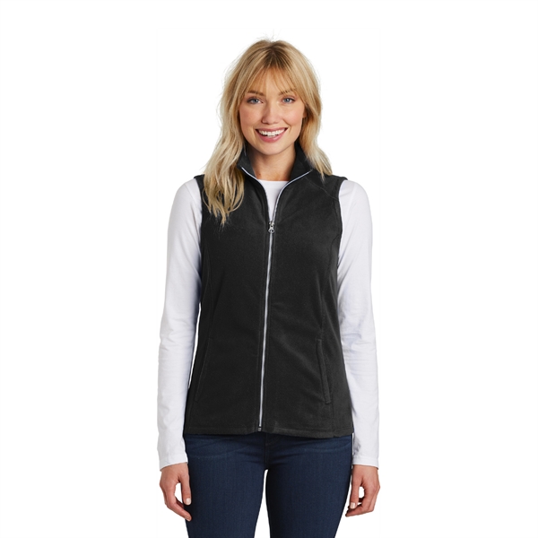 Port Authority® Ladies Microfleece Vest - Image 3