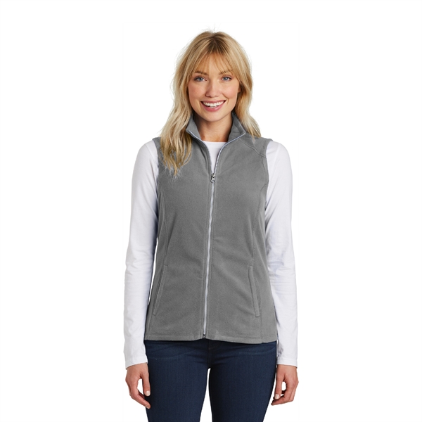 Port Authority® Ladies Microfleece Vest - Image 4