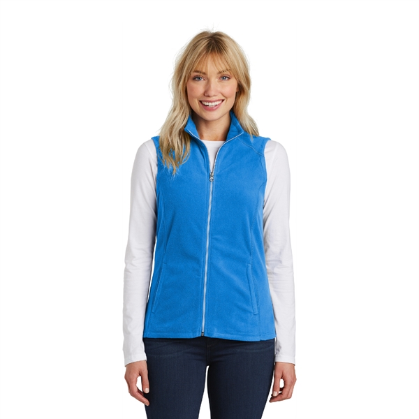 Port Authority® Ladies Microfleece Vest - Image 5