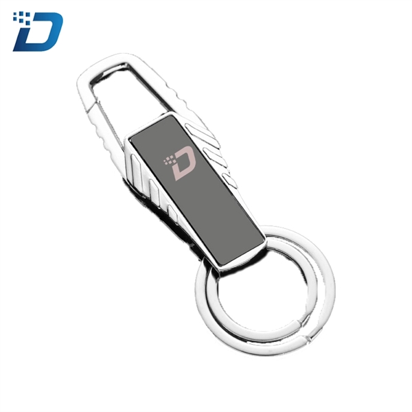 Stainless Steel Keychain Car Keychain Number - Image 2