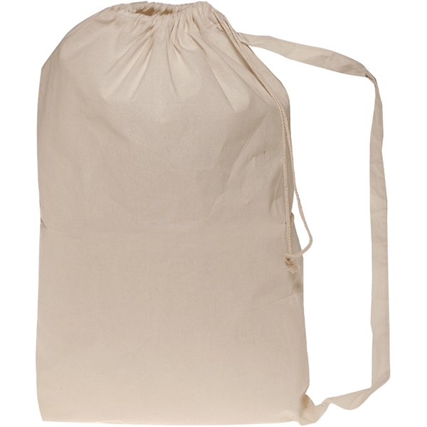 Natural Cotton Laundry Bag 20"W X 28"L - Image 2