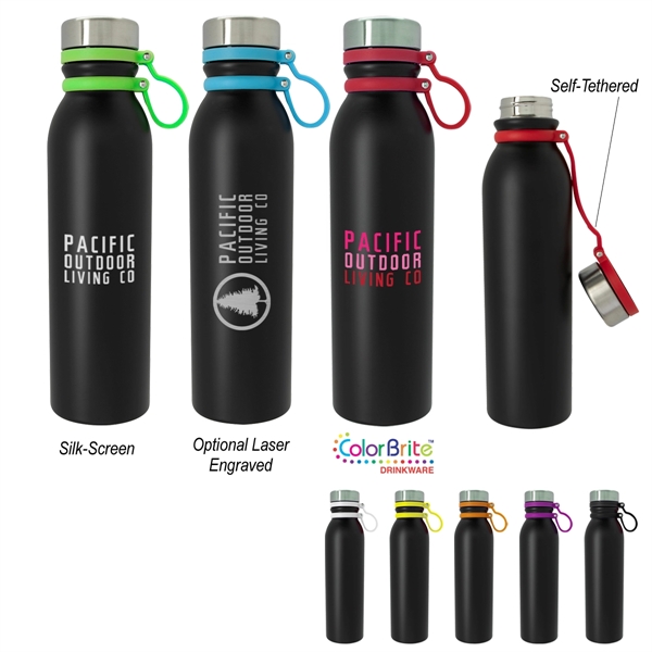 25 Oz. Ria Stainless Steel Bottle - Image 1