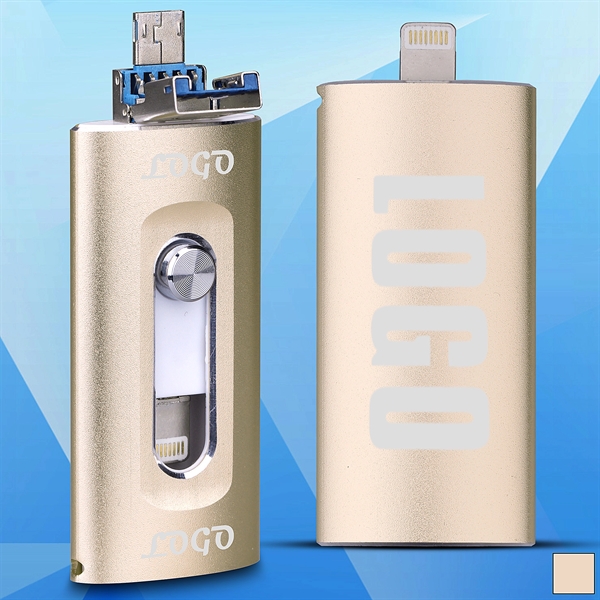 Mobile Phone 3 IN 1 OTG USB Flash Drive - Image 1