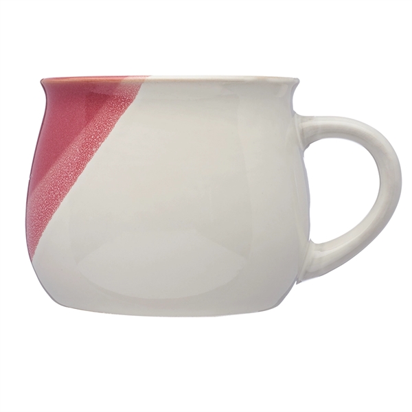 Two-Tone Drip Glazed Coffee Mug 12 oz. Coffee Mugs - Image 4