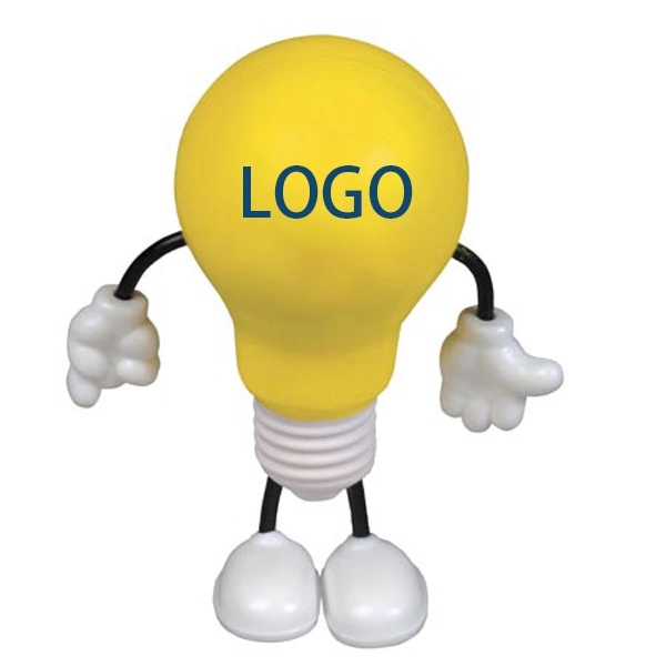 Light bulb Shaped Stress Reliever - Image 1