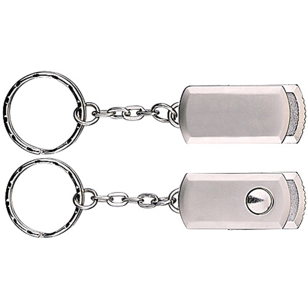 Metal USB Flash Drive w/ Key Chain - Image 2