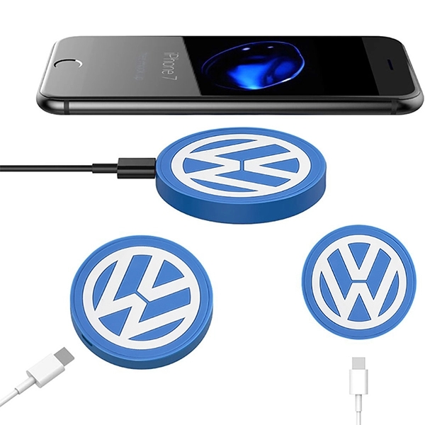 Custom Shaped PVC Wireless Charger with Your Logo - Image 6