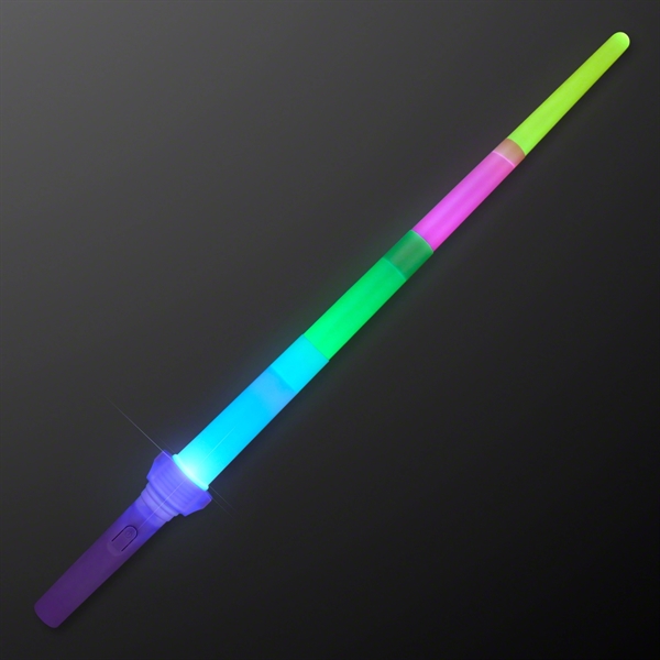 Neon Glow Expanding Light Sword, 60 day overseas production  - Image 2