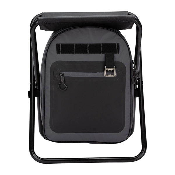 iCOOL® Cape Town 20-Can Capacity Backpack Cooler Chair - Image 3