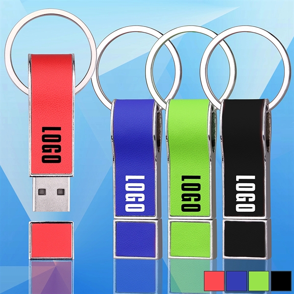 USB Flash Drive w/ Key Ring - Image 1