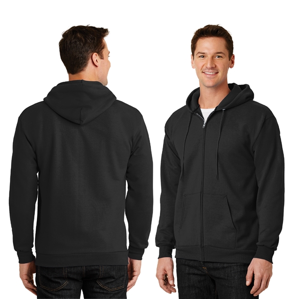 Port & Company® Essential Fleece Full-Zip Sweatshirt - Image 2