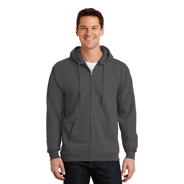 Port & Company® Essential Fleece Full-Zip Sweatshirt - Image 3
