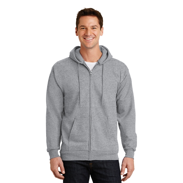 Port & Company® Essential Fleece Full-Zip Sweatshirt - Image 4