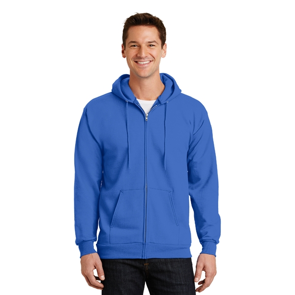 Port & Company® Essential Fleece Full-Zip Sweatshirt - Image 7