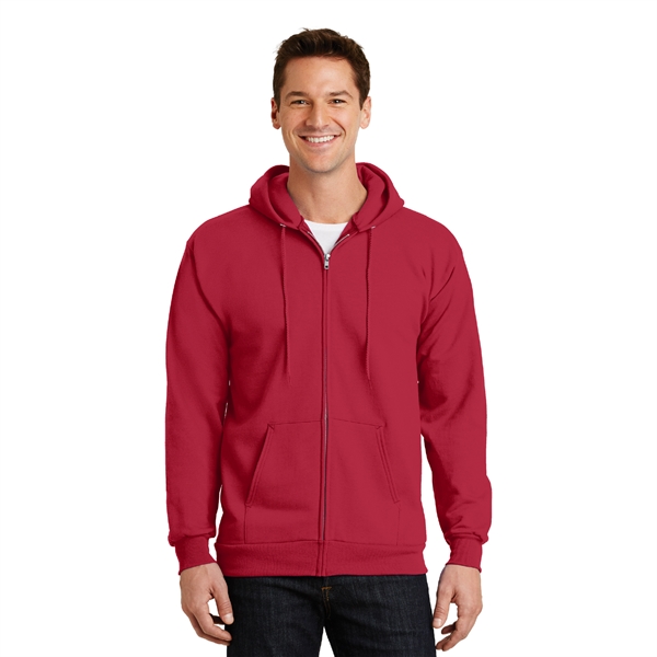 Port & Company® Essential Fleece Full-Zip Sweatshirt - Image 8