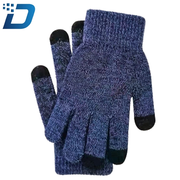 Knitted Non-slip Outdoor Sports Gloves - Image 2
