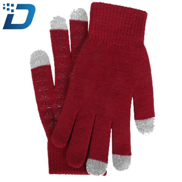 Knitted Non-slip Outdoor Sports Gloves - Image 4