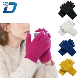 Warm Autumn/Winter Knit Gloves