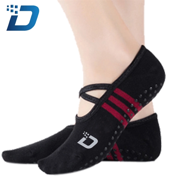 Custom Lace-up Yoga Socks - Image 3