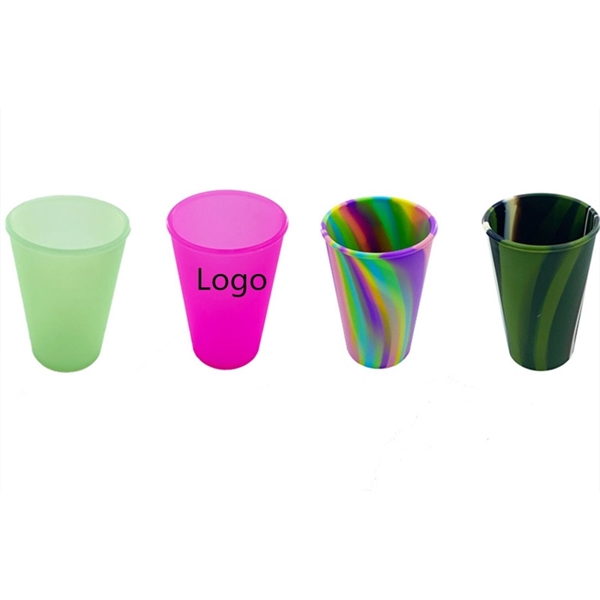 Unbreakable Silicone Cup Drinkware  Silicone Pint Glass Set