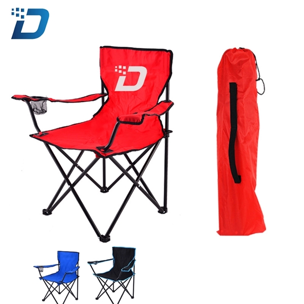Outdoor Folding Chair With Carrying Bag - Image 1