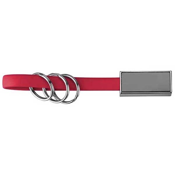 USB Slide Magnet Charging Cable w/ Key Rings - Image 3
