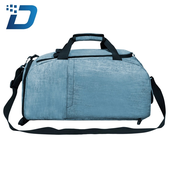 Hemp Gauze Large Capacity Fitness Bag - Image 2