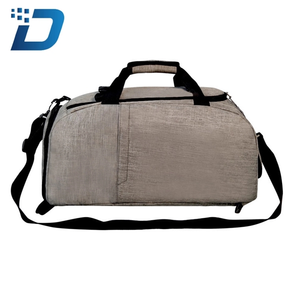 Hemp Gauze Large Capacity Fitness Bag - Image 4