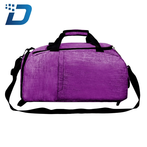 Hemp Gauze Large Capacity Fitness Bag - Image 5