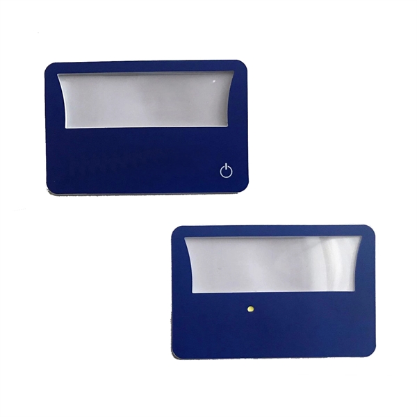 Credit Card Size Magnifier with LED Light - Image 2