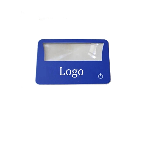 Credit Card Size Magnifier with LED Light - Image 3