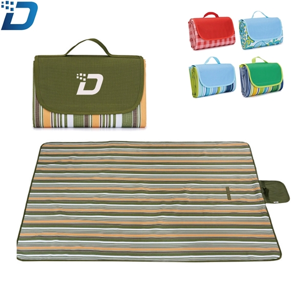 Roll-Up Blanket Outdoor Picnic Mat - Image 1