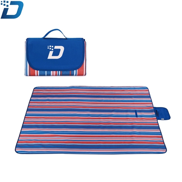 Roll-Up Blanket Outdoor Picnic Mat - Image 3