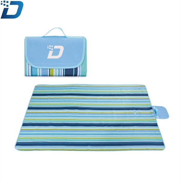 Roll-Up Blanket Outdoor Picnic Mat - Image 4