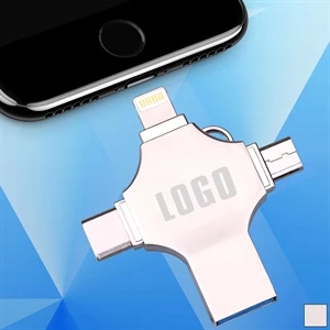 3 in 1 Mobile Phone USB Flash Drive