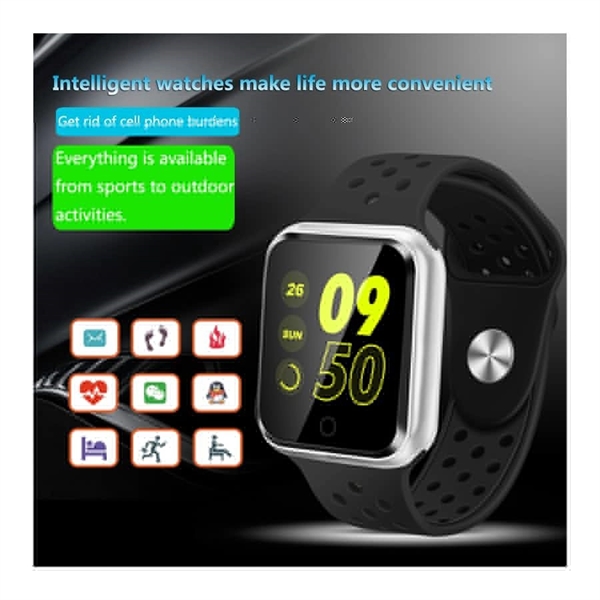 Waterproof Fitness Watch With Heart Rate / Blood Pressure / - Image 2