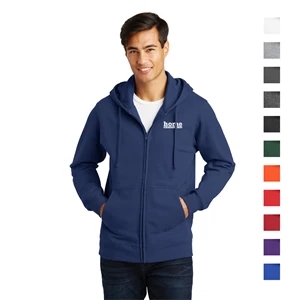 Port & Company® Fan Favorite™ Fleece Full-Zip Sweatshirt
